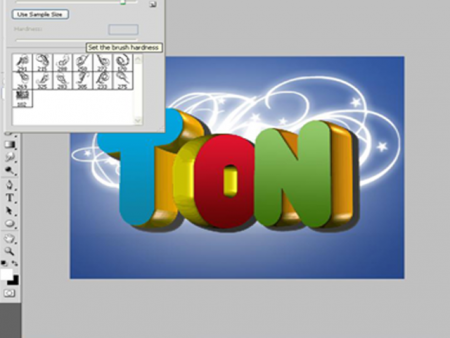 Tutorial de estilização de letras 3D usando Xarad 3D + Photoshop CS4